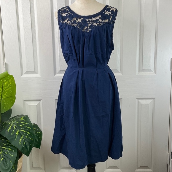 Knox Rose - Women's Wide Strap Sleeveless A-Line Dress Various Sizes - Picture 1 of 12